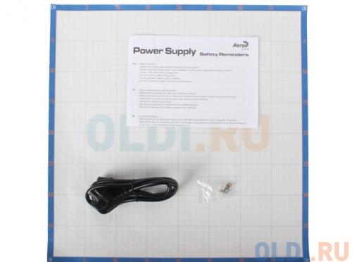 Блок питания Aerocool 500W Retail KCAS-500W ATX, v2.3/EPS, 80+ Bronze, КПД ) 85%, A.PFC, 2x PCI-E (6+2-Pin), 7x SATA, 4x MOLEX, Fan 12cm