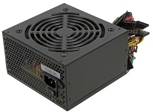 Блок питания Aerocool 750W OEM версия VX-750 ATX v2.3 A.PFC Haswell, fan 12cm, 450mm cable, power cord, PCI-E 6+2P x2/20+4P/4+4P/SATA x6 /MOLEX x3/FDD