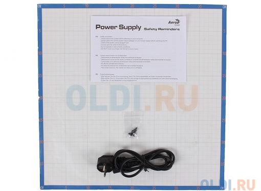Блок питания Aerocool 750W OEM версия VX-750 ATX v2.3 A.PFC Haswell, fan 12cm, 450mm cable, power cord, PCI-E 6+2P x2/20+4P/4+4P/SATA x6 /MOLEX x3/FDD
