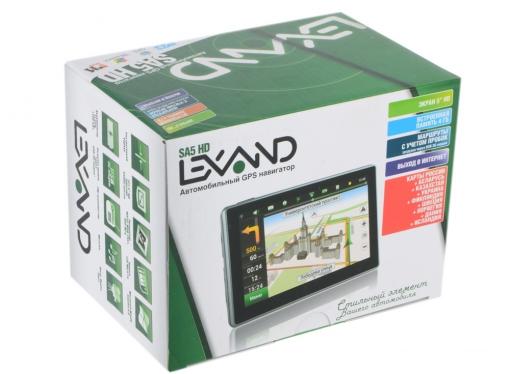 Навигатор LEXAND SA5 HD