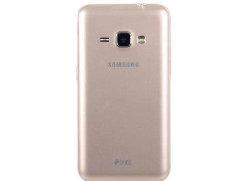 Смартфон Samsung Galaxy J1 (2016) SM-J120F (золотой) DS