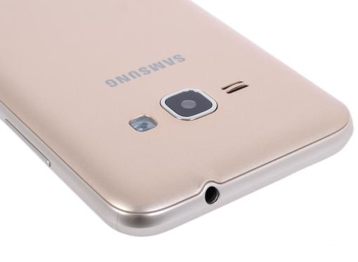 Смартфон Samsung Galaxy J1 (2016) SM-J120F (золотой) DS