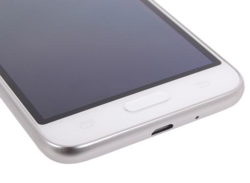 Смартфон Samsung Galaxy J1 (2016) SM-J120F (белый) DS