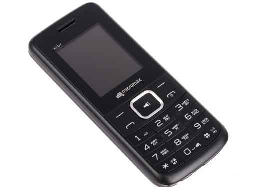 Мобильный телефон Micromax X507 черный 1.77