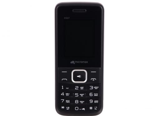Мобильный телефон Micromax X507 черный 1.77