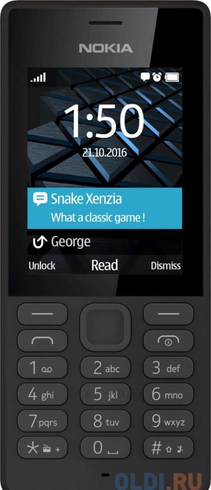 Мобильный телефон NOKIA 150 DS черный 2.4