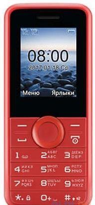 Мобильный телефон Philips E106 Red 1.77