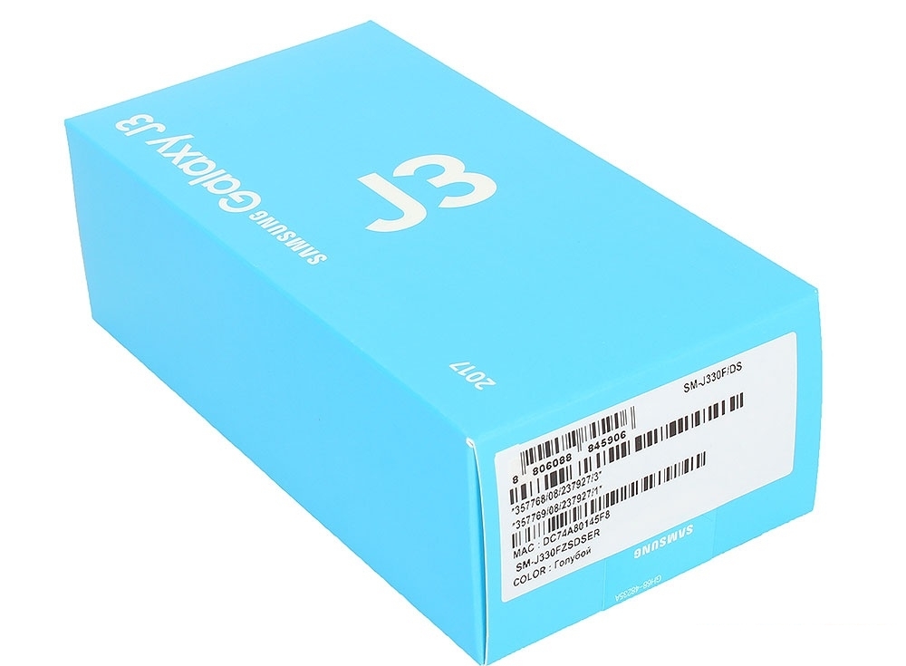 Смартфон Samsung Galaxy J3 (2017) SM-J330F голубой
