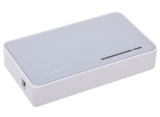 Коммутатор TP-LINK TL-SF1008D 8-port 10/100M mini Desktop Switch, 8 10/100M RJ45 ports, Plastic case