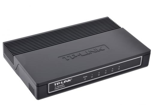 Коммутатор TP-LINK TL-SG1005D 5-port Gigabit Switch, plastic case