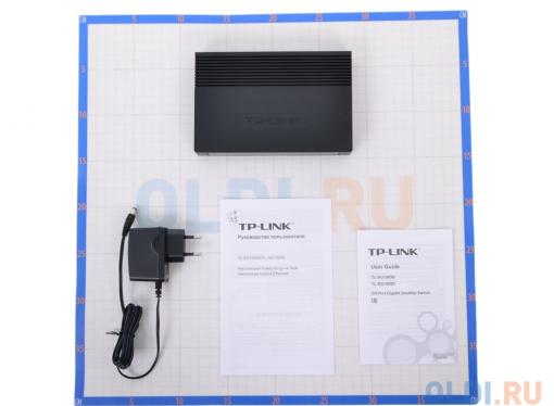 Коммутатор TP-LINK TL-SG1005D 5-port Gigabit Switch, plastic case