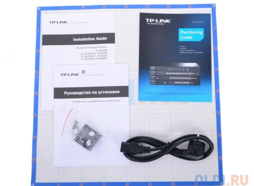 Коммутатор TP-LINK TL-SG1016 16-портовый гигабитный монтируемый в стойку коммутатор