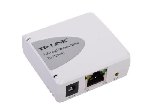 Принт-сервер TP-LINK TL-PS310U Single USB2.0 port MFP and Storage server, compatible with most of MFP