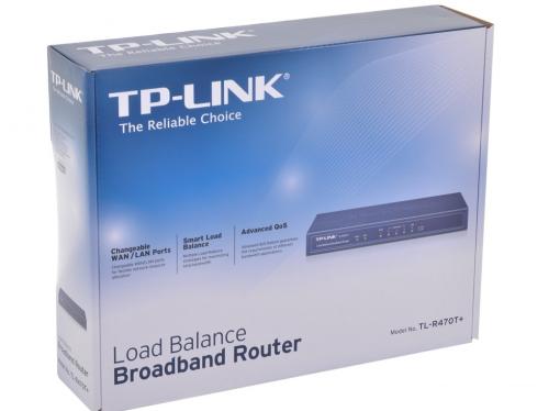 Маршрутизатор TP-LINK TL-R470T+ c балансировкой нагрузки 3 изменяемых порта LAN/WAN + фикс: 1xWAN, 1xLAN