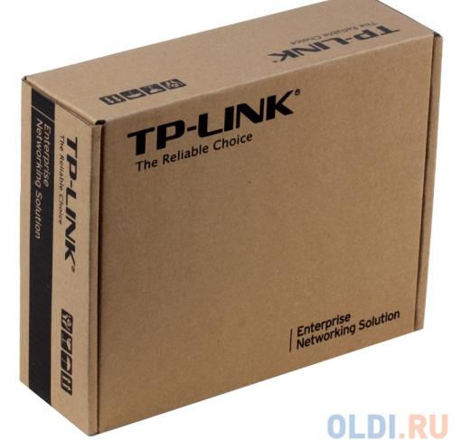 Медиаконвертер TP-LINK MC220L  1000M RJ45 to 1000M SFP slot supporting MiniGBIC modules,  switching power adapter, chassis mountable