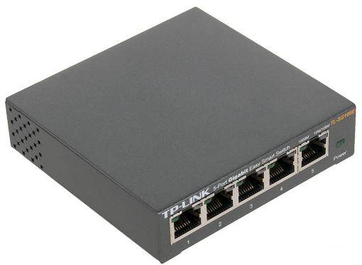 Коммутатор TP-LINK TL-SG105E Easy Smart гигабитный 5-портовый коммутатор