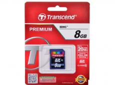 SDHC Transcend  8Gb Class10 (TS8GSDHC10)