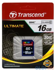 SDHC Transcend 16Gb Class10 (TS16GSDHC10)