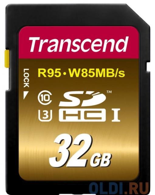 SDHC Transcend 32Gb Class10 UHS-I U3X Ultimate (TS32GSDU3X)