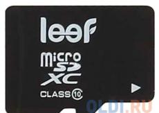 Карта памяти MicroSDHC 128GB Leef Class10 (LMSA0KK128R5) с адаптером