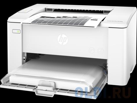 Принтер HP LaserJet Pro M104a RU лазерный Настольный бытовой / черно-белый / 22 стр/м / 600x600 dpi / A4 / USB