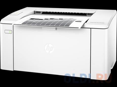 Принтер HP LaserJet Pro M104a RU лазерный Настольный бытовой / черно-белый / 22 стр/м / 600x600 dpi / A4 / USB