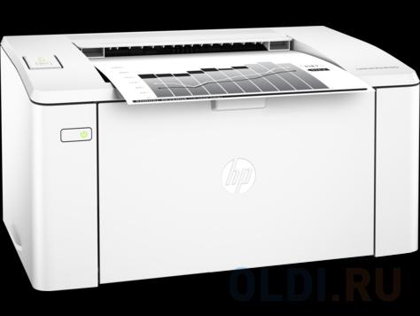 Принтер HP LaserJet Pro M104a RU лазерный Настольный бытовой / черно-белый / 22 стр/м / 600x600 dpi / A4 / USB