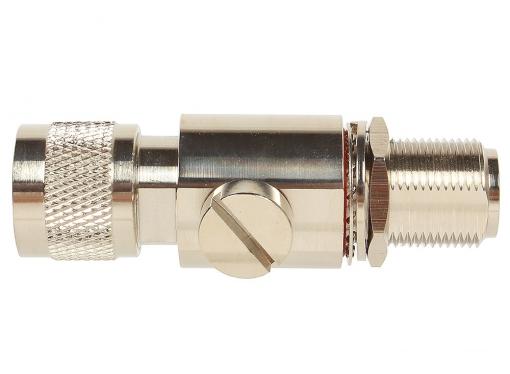 Грозозащита ВЧ N-type Plug/Juck(M/F) TP-LINK TL-ANT24SP 2.4GHz, N-type Male to Female, защита от скачков напряжения