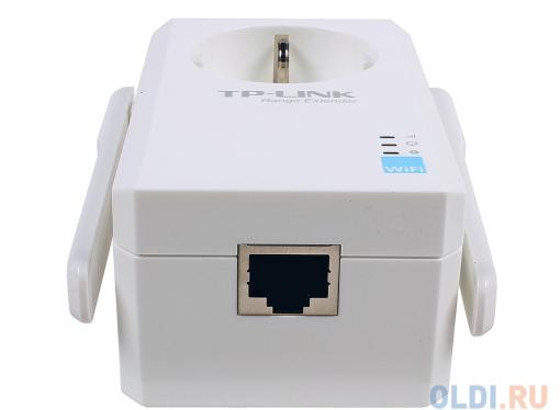 Точка доступа TP-LINK TL-WA860RE Усилитель беспроводного сигнала со встроенной розеткой, скорость до 300 Мбит/с