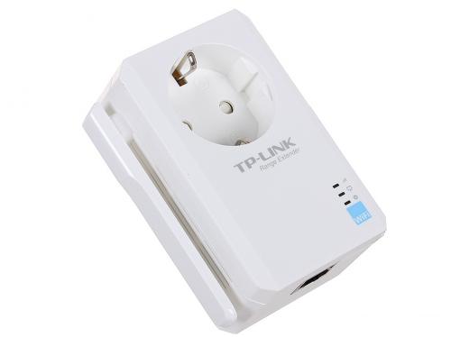 Точка доступа TP-LINK TL-WA860RE Усилитель беспроводного сигнала со встроенной розеткой, скорость до 300 Мбит/с