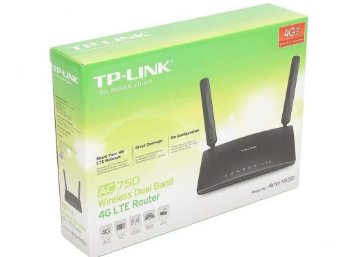 Маршрутизатор TP-LINK Archer MR200 AC750 Беспроводной двухдиапазонный 4G LTE-маршрутизатор