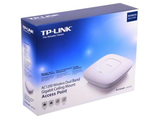 Точка доступа TP-LINK EAP225 AC1200 Беспроводная двухдиапазонная гигабитная потолочная точка доступа