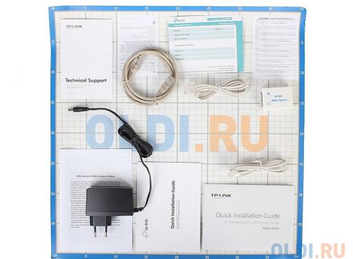 Маршрутизатор TP-LINK Archer VR400 AC1200 Wi-Fi роутер с VDSL/ADSL модемом