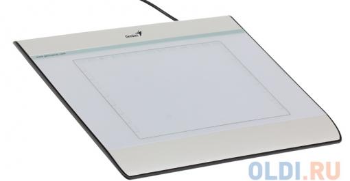 Графический планшет Genius MousePen I608X, раб. зона: 6х8 дюймов, Стилус+Беспроводная Мышь, Разрешение: 2540LPI, скорость: 100DPS,Горячих кл: 29, USB