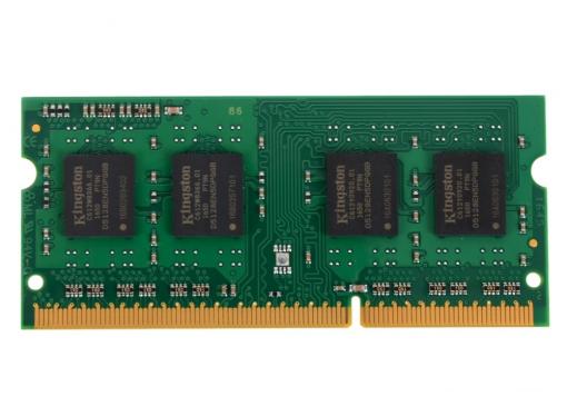 Память SO-DIMM DDR3 4096 Mb (pc-12800) 1600MHz Kingston, 1.35V, CL11 (Retail) (KVR16LS11/4)