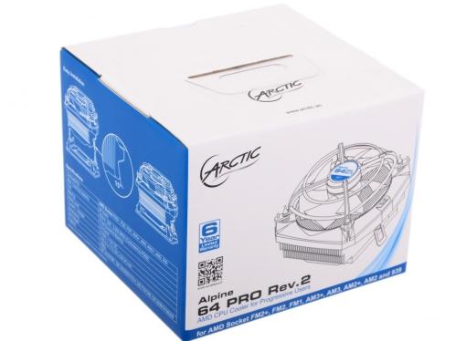 Кулер для процессора ARCTIC Alpine 64 PRO Rev.2 (socket AM2+/AM2) (UCACO-A64D2-GBA01)
