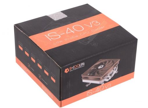 Кулер ID-Cooling IS-40V3 (95W/PWM/Intel 775,115*/AMD/ Low profile/Screws)