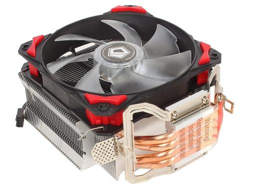 Кулер ID-Cooling SE-214 (130W/PWM/Red LED/ Intel 775,115*/AMD)