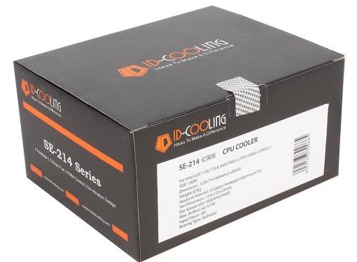 Кулер ID-Cooling SE-214 (130W/PWM/Red LED/ Intel 775,115*/AMD)