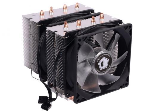 Кулер ID-Cooling SE-904TWIN (150W/Double fan/PWM/Blue LED/all Intel/AMD/Screws)