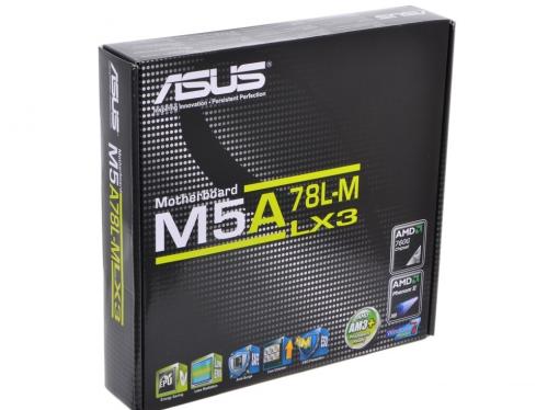 Материнская плата ASUS M5A78L-M LX3 (SAM3+, AMD 760G + SB710, 2*DDR3, PCI-E16x, SVGA, SATA RAID, COM, GB Lan, mATX, Retail)