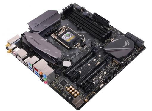 Материнская плата ASUS STRIX Z270G GAMING (S1151, iZ270, 4*DDR4,  2*PCIe 3.0x16, 2*PCIe 3.0x1, SATA3, Vlan,  HDMI, DP, PS/2,  2xUSB3.1, mATX, Retail)