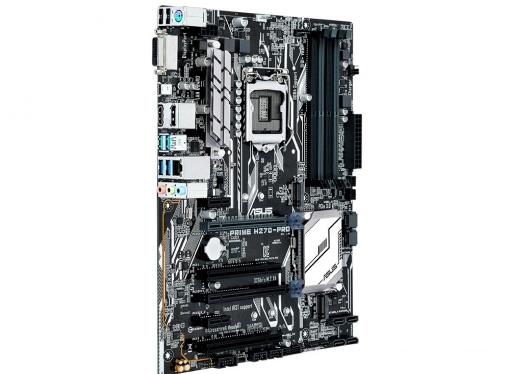 Материнская плата ASUS PRIME H270-PRO (S1151, H270, 2xPCI-E x16, 2xPCI-E x1, SATA3, DP, HDMI, DVI, DP, PS/2,  2xUSB3.0, ATX, Retail)