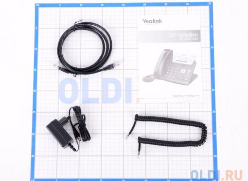 Телефон VoIP Yealink SIP-T23G SIP-телефон, 3 линии, PoE, GigE