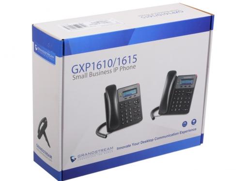 Телефон IP Grandstream GXP-1620 2 линии 2 SIP-аккаунта 2x10/100Mbps LCD