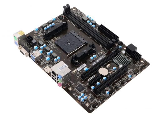 Материнская плата MSI A68HM-E33 V2 (SFM2+, AMD A68H, 2*DDR3, PCI-E16x, PCI-E1x, VGA, HDMI, SATA III,  GB Lan, mATX, Retail)