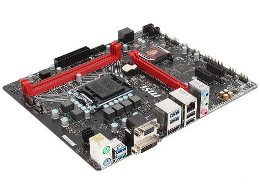 Материнская плата MSI H110M GAMING (S1151, H110, 2*DDR4, PCI-E16x, VGA, HDMI, DVI, SATA III, GB Lan, USB3.0, mATX, Retail)