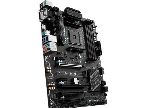 Материнская плата MSI B350 PC MATE (AM4, AMD B350, 4*DDR4, 2*PCI-E16x, HDMI, D-SUB, SATAIII+RAID, M.2, GB Lan, USB 3.1Gen1, ATX, Retail)