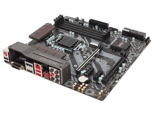 Материнская плата MSI B250M MORTAR (S1151, B250, 4*DDR4, 2*PCI-E16x, HDMI, DVI, PD SATA III, M.2, GB Lan, USB3.1Gen1, mATX, Retail)