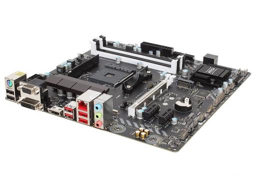 Материнская плата MSI A320M BAZOOKA (AM4, AMD A320, 4*DDR4, PCI-E16x, HDMI, D-SUB, DVI, SATAIII+RAID, M.2, GB Lan, USB 3.1Gen1, mATX, Retail)
